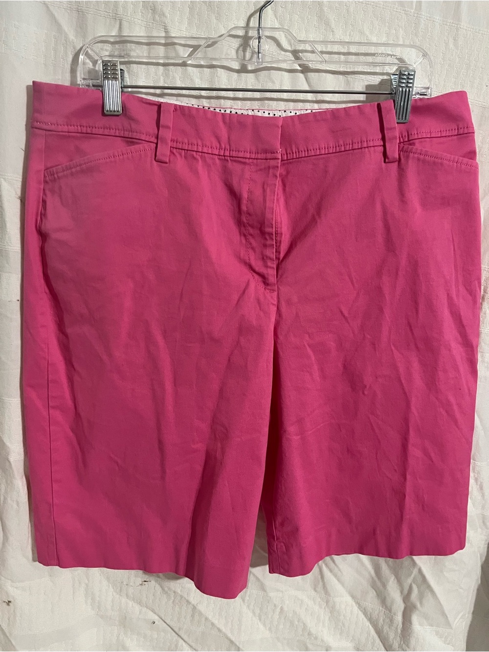 Talbots Pink Bermuda Shorts - Picture 1 of 4